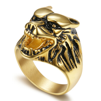 dog head ring