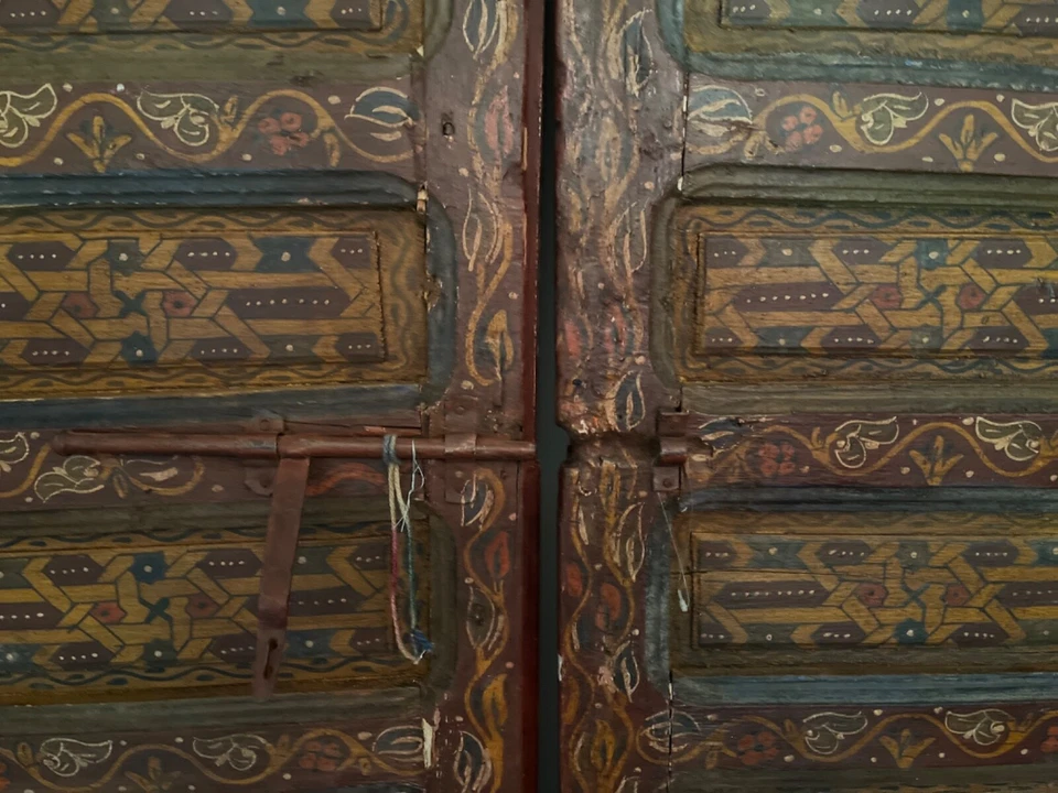 par de puertas marroquíes antiguas Foto 3 de 4