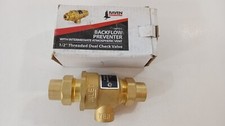 Everflow/ Raven - 1/2" Threaded Dual Check  Backflow Preventer Atmospheric Vent 