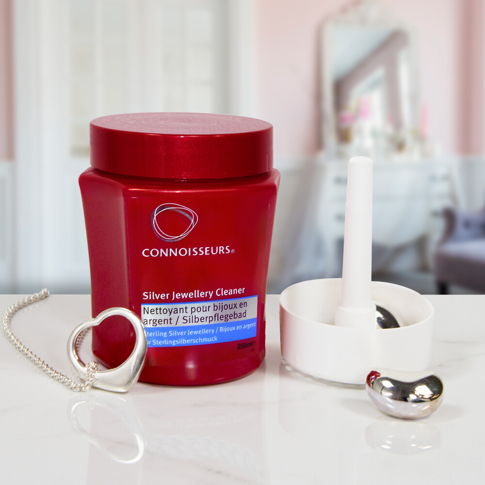Connoisseurs Silver Jewellery Cleaner - 250ml Cleaning Dip for Sterling Silver