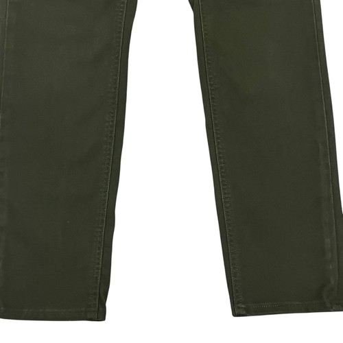 Levi's 511 Jeans Slim Straight Fit Dark Green Mens 30W 28L Red Tab Stretch Denim - Picture 3 of 16