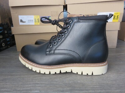 Steve Madden Boots Men’s Size 9 Black Gadrick Chukka Bootd Casual Preppy Work Steve Madden Chukka Boots for Men on Sale up to 90% Off  main image 3