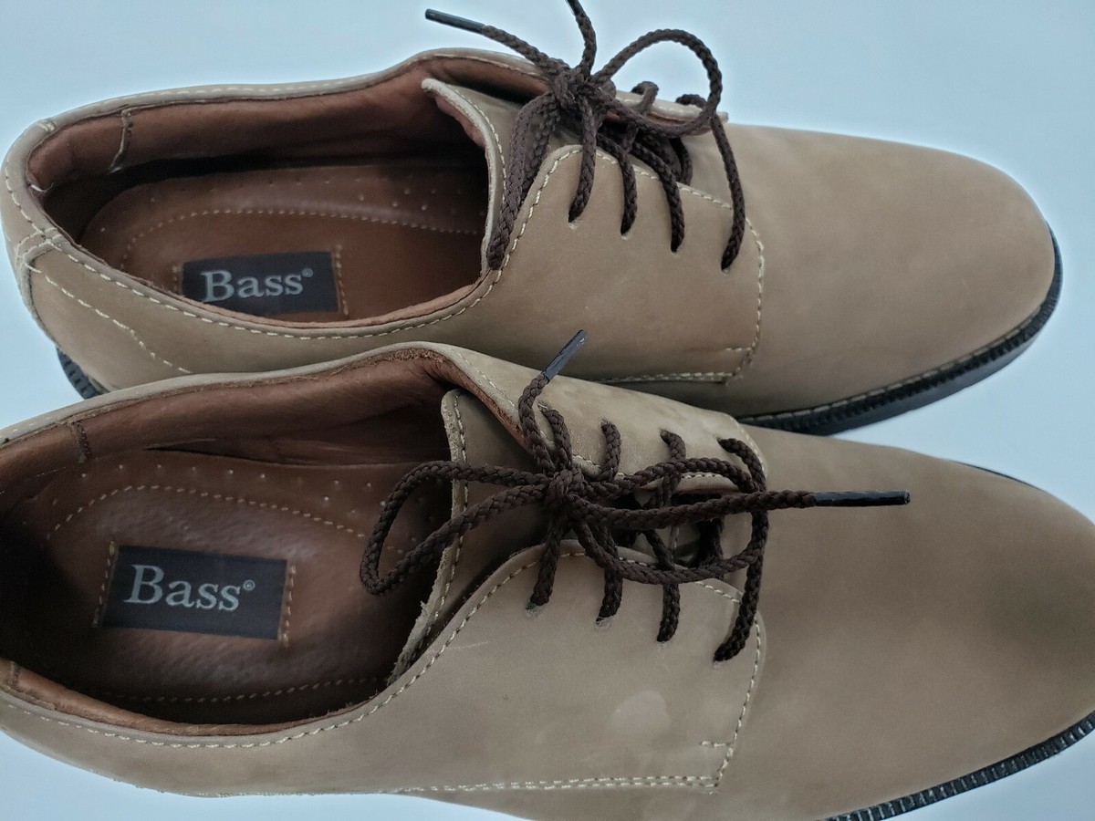 Bass Flex Tan Suede Plain Toe Oxfords  display picture 2
