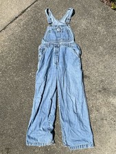 Calvin Klein Overalls Men's Medium Blue Denim Vintage 90s Bibs  Carpenter