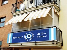 Striscione Napoli Scudetto 250x65cm con occhielli