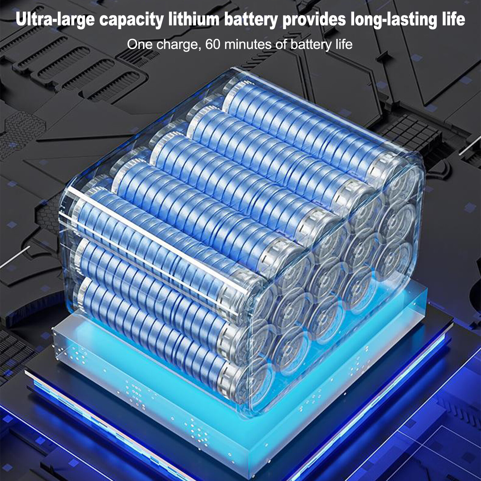 95000PA Handheld Cordless Vacuum Cleaner Home & Car Dust Blower Mini