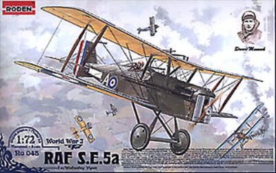 Roden  1/72 SE5a Royal AF Fighter w/Wolseley Viper Engine ROD45