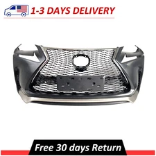 For 2015 2016 2017 Lexus NX200t F-Sport Complete Front Bumper Cover Grille Kit