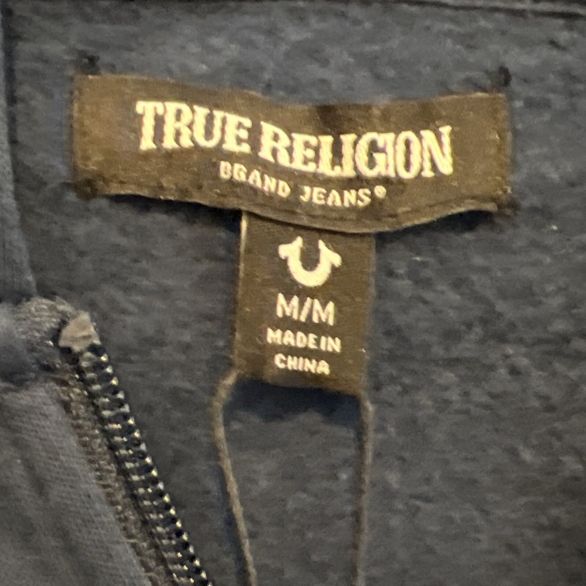BLUE WAY ダメージ加工 TRUE RELIGION似 archive True Religion Ricky Flap Jeans Dark Wash Blue | Mainline Menswear us