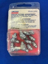 Lincoln Industrial Corp 10 Piece Sae Assortment  Grease Fitting Model 5468