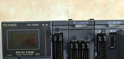 Keyence PLC Module KV-5000 , KV-C32XTD , KV-ML16V | eBay