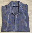Ted Baker Men's Long Sleeve Fitted Shirt - Size 3 = MEDIUM (#D578)