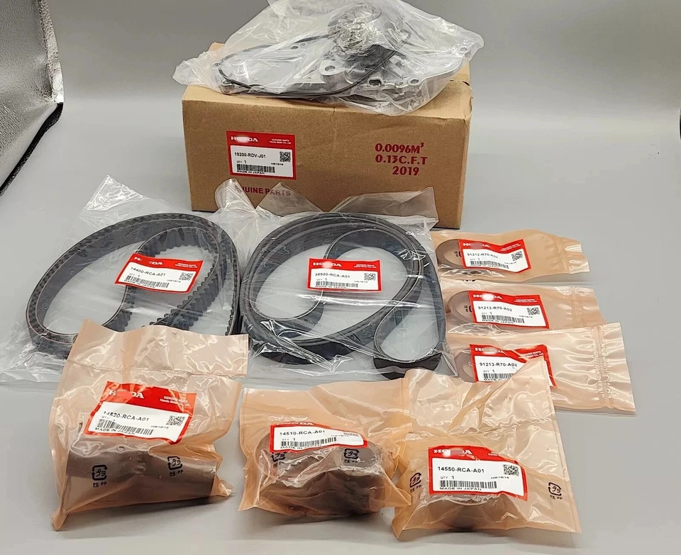 NEW Timing Belt Kit with Water Pump 19200-RDV-J01 OEM For Accord Odyssey V6 - Image 2 of 4