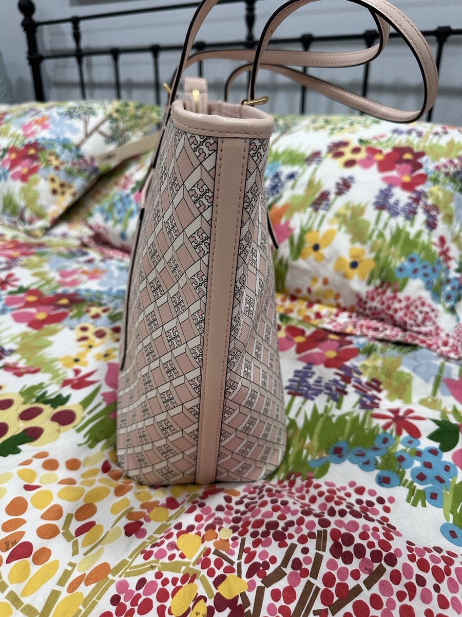 【関税&送料込】Tory Burch Pochette T Monogram Perforated Bucket Bag, Black | Tory Burch KSA