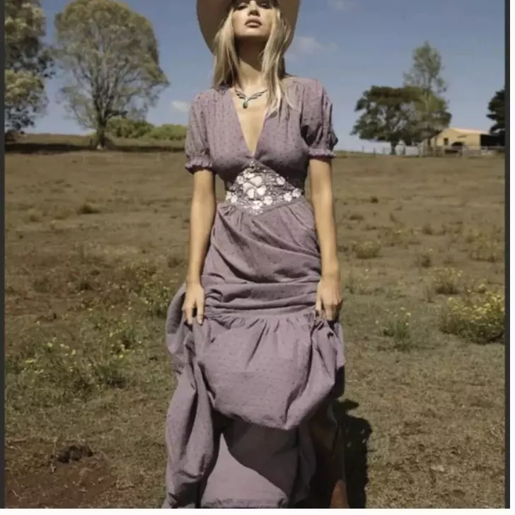 Country maxi shop dress