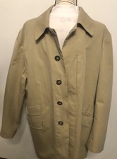 Men s Banana Republic Size Large Overcoat Tan