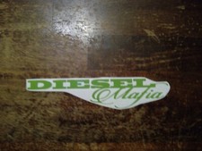 Diesel Mafia Vinyl Decals Lime Green Diesel Mafia Vinyl Decals Lime Green