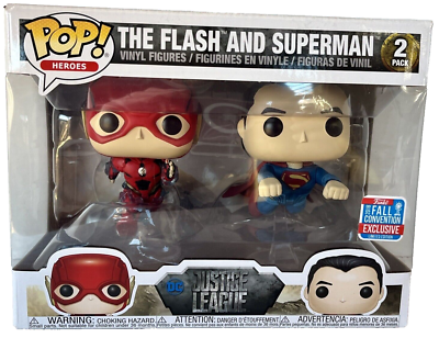 The Flash and Superman Race Funko Pop 2018 Fall