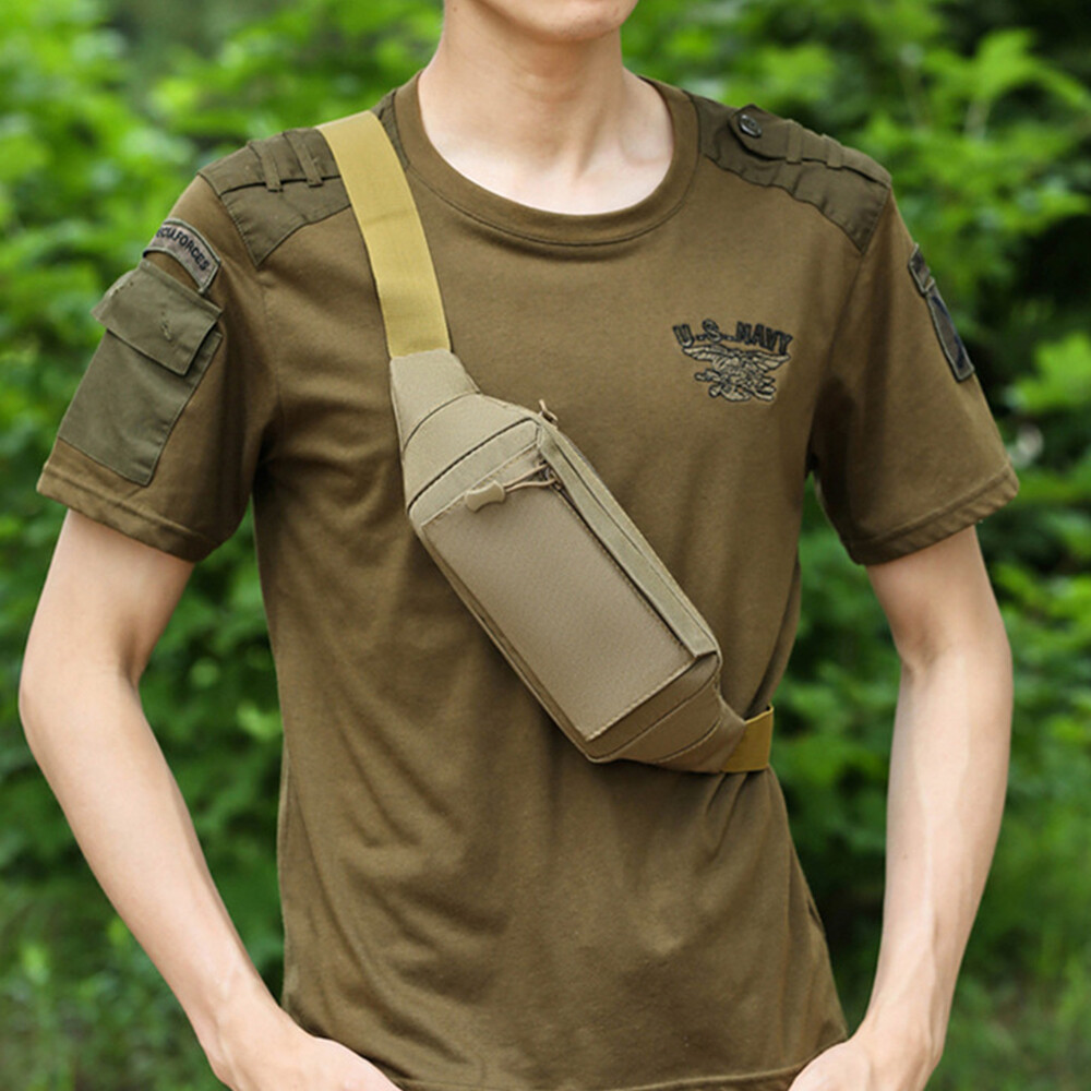 Men Waist Bag Tactical Nylon Fanny Pack Military Molle Travel Hip Belt