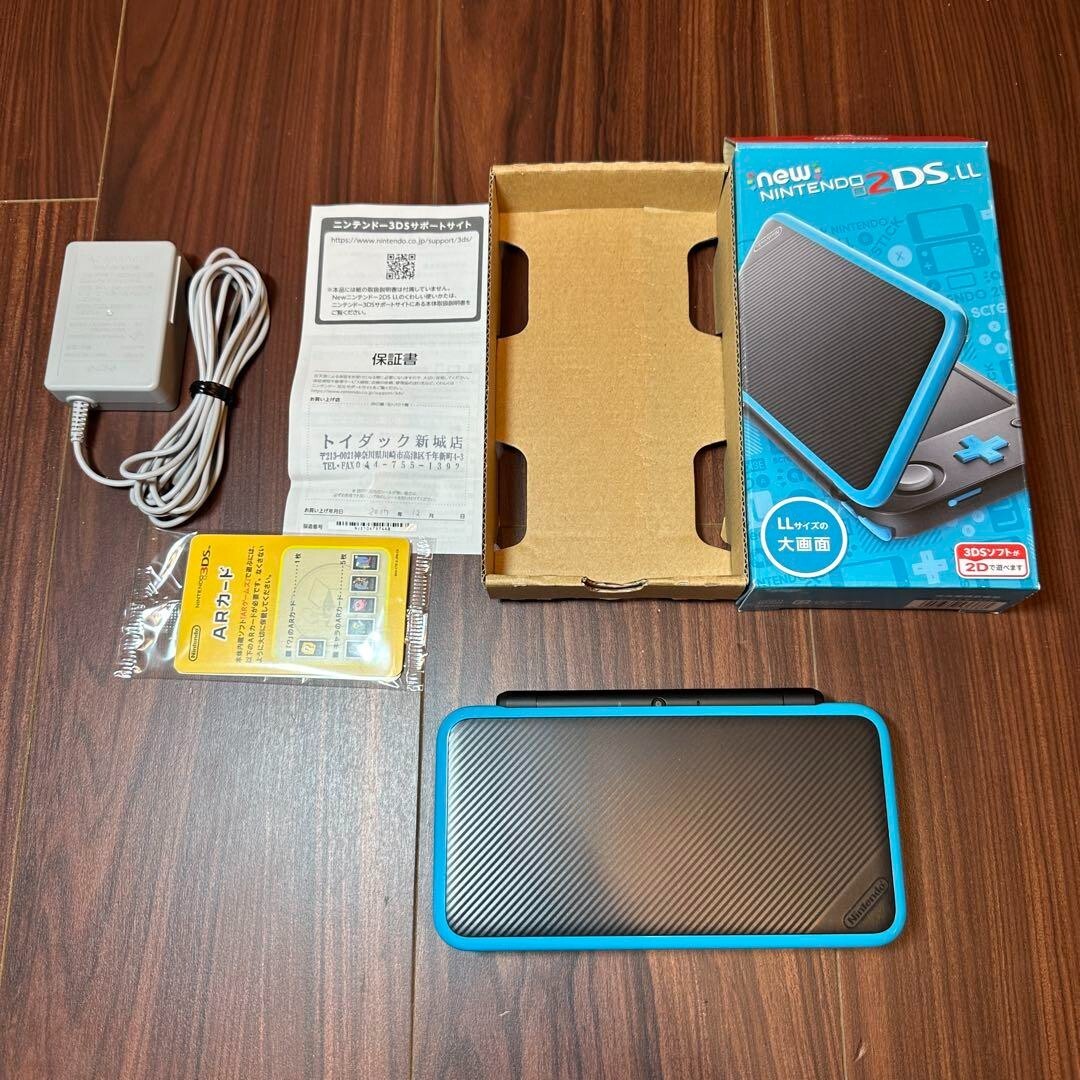 Nintendo 2DS LL 4GB Black/Blue Handheld System for sale online | eBay