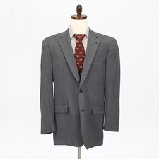 Jos. A. Bank 43L Gray Sport Coat Blazer Jacket HB 2B Wool