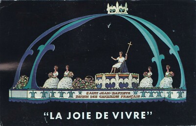 Joie de Vivre LA SAINT JEAN Société St. Jean Baptiste de Montreal Quebec Canada 
