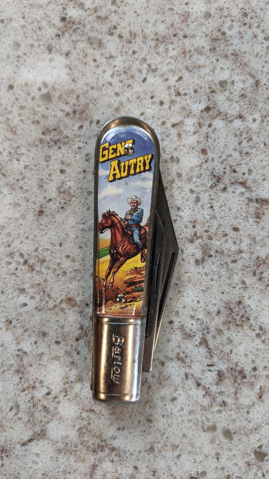 VINTAGE USA BARLOW POCKET KNIFE SET/RED RYDER/GENE AUTRY/LONE RANGER