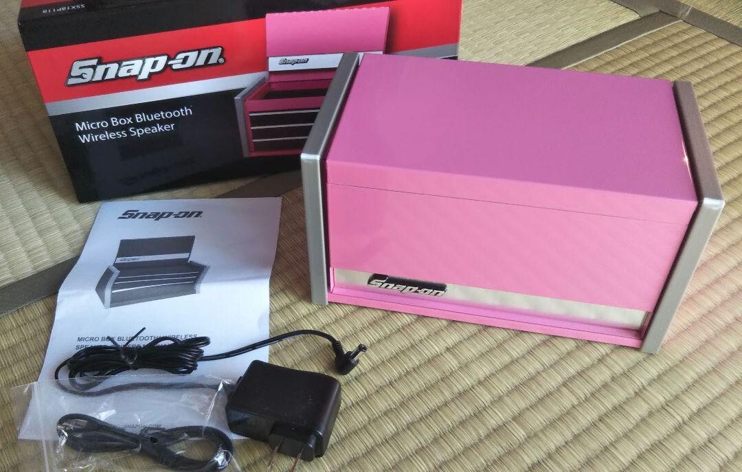 スナップオン 絶版 マイクロトップチェスト型スピーカー Bluetooth