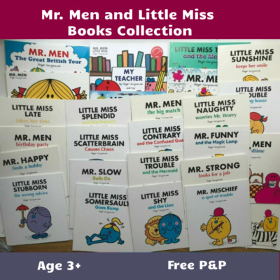 Mr. Men and Little Miss Story/ Picture Books Collection of Any 20 New ,21x23 cm