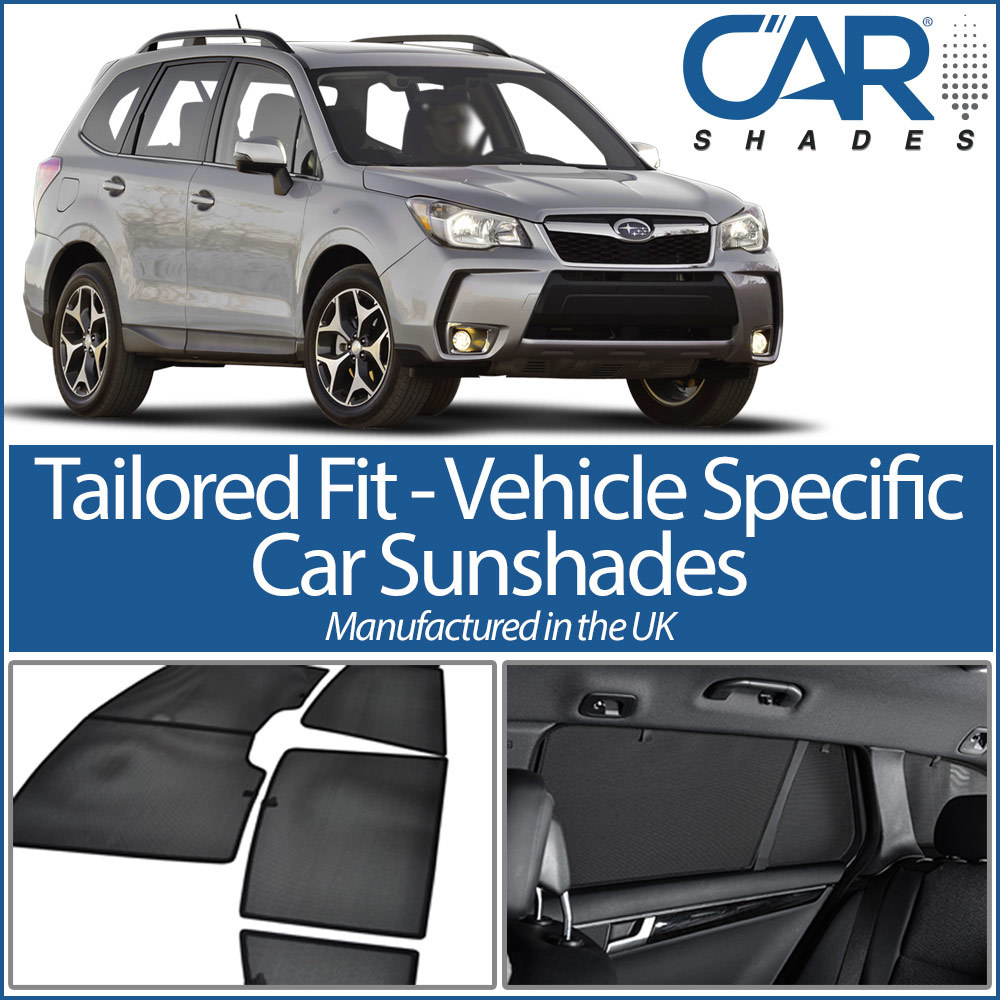 FOR Subaru Forester 5 Door 13>18 UV CAR SHADES WINDOW SUN BLINDS