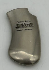 ULTRA RARE VINTAGE BIG STAR YOUR LIFE. YOUR JEANS DISPOSABLE LIGHTER METAL CASE