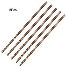 Heavy Duty Steel Drill Bits for Hardened Stainless Steel and Metal Pack of 5