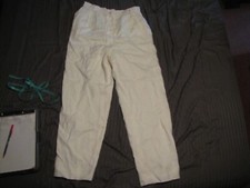 VTG WOMENS JESSICA HOLBROOK SLACKS/PANTS WHITE 14 USED