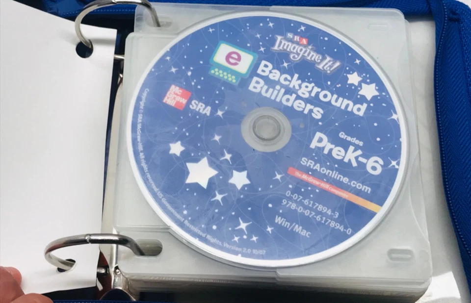 McGraw-Hill SRA Imagine It! e Suite for Teachers Grade 1 CD-ROM Set of 7 W/ Case - Image 3 of 4