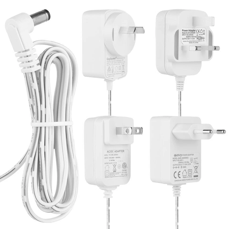 Supply Adapter Cable Adaptor 24V 650mA Aromatherapy Air Humidifier Charger