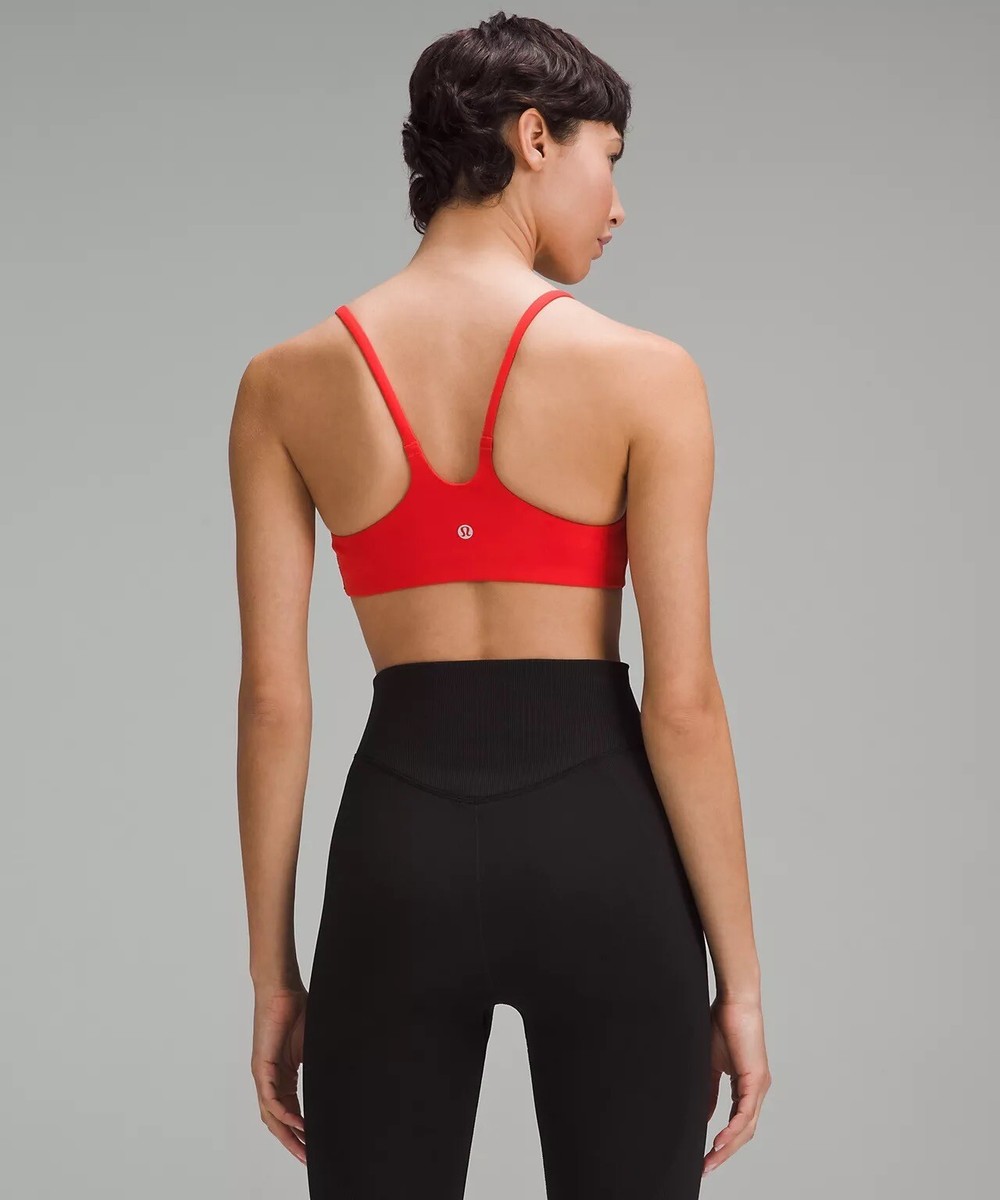 Lululemon Size 10 Wunder Train Strappy Racer Bra Light
