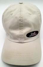 VINTAGE God's Country Hat White Baseball Cap Made in USA Dad Hat Cotton Mens