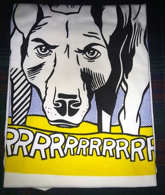 ROY LICHTENSTEIN x Guggenheim 'Grrrrrrrr!!' 1965 VINTAGE Art