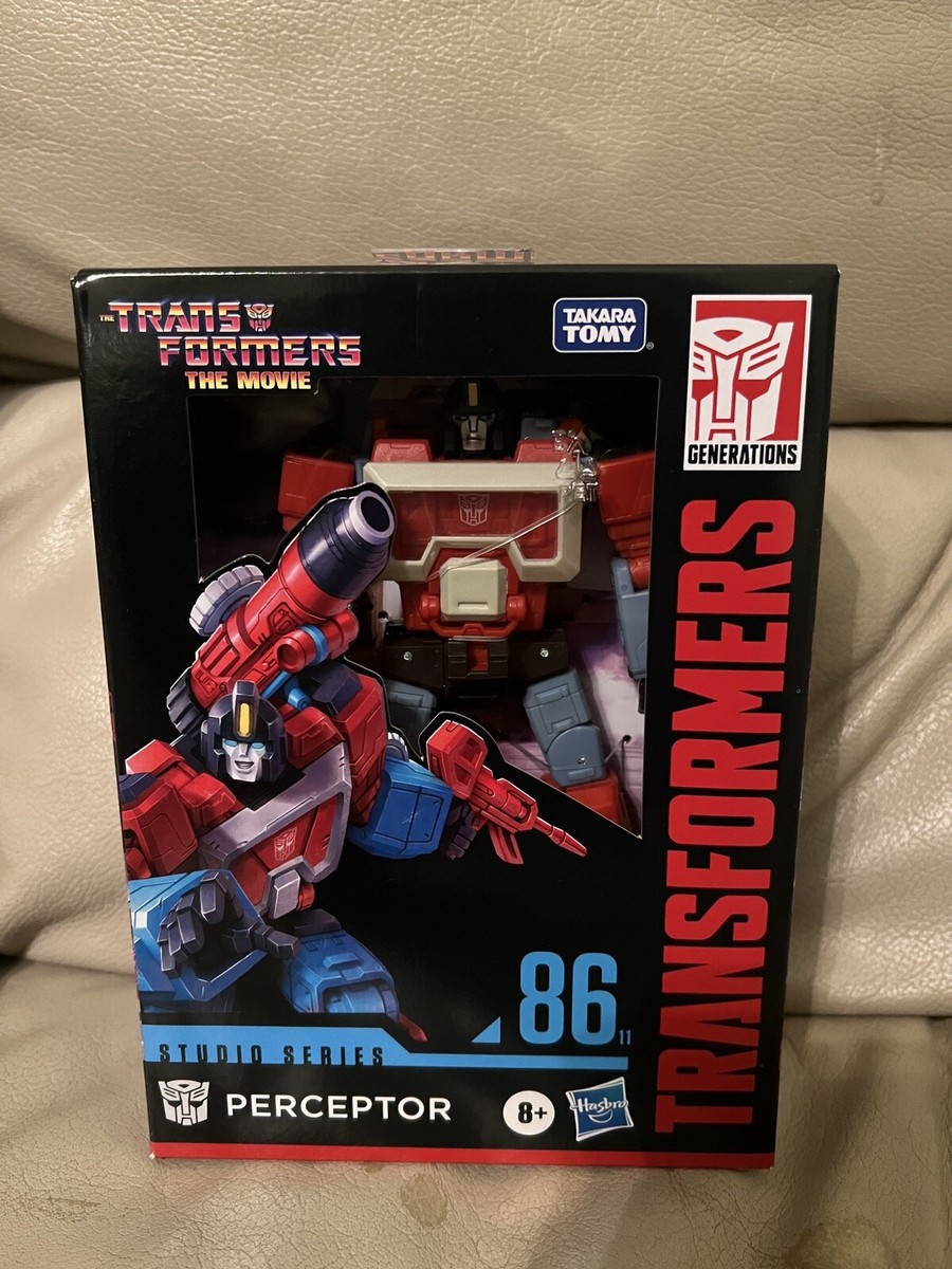 Super7 Transformers ReAction Figur – Perceptor MC-20 (9,5 Cm) – Retro-Actionfigur Im Micro Change Design Mit Waffe