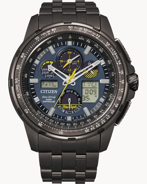 Citizen Promaster Skyhawk A-T Black Stainless Steel Men's Watch JY8097-58L