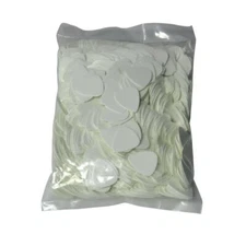 Wholesale 1000pcs Heavy 0.96mm Blank Guitar Picks Plectrum Celluloid Solid White