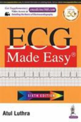 ECG Made Easy, Paperback by Luthra, Atul, M.D., Brand New, Free P&P in the UK