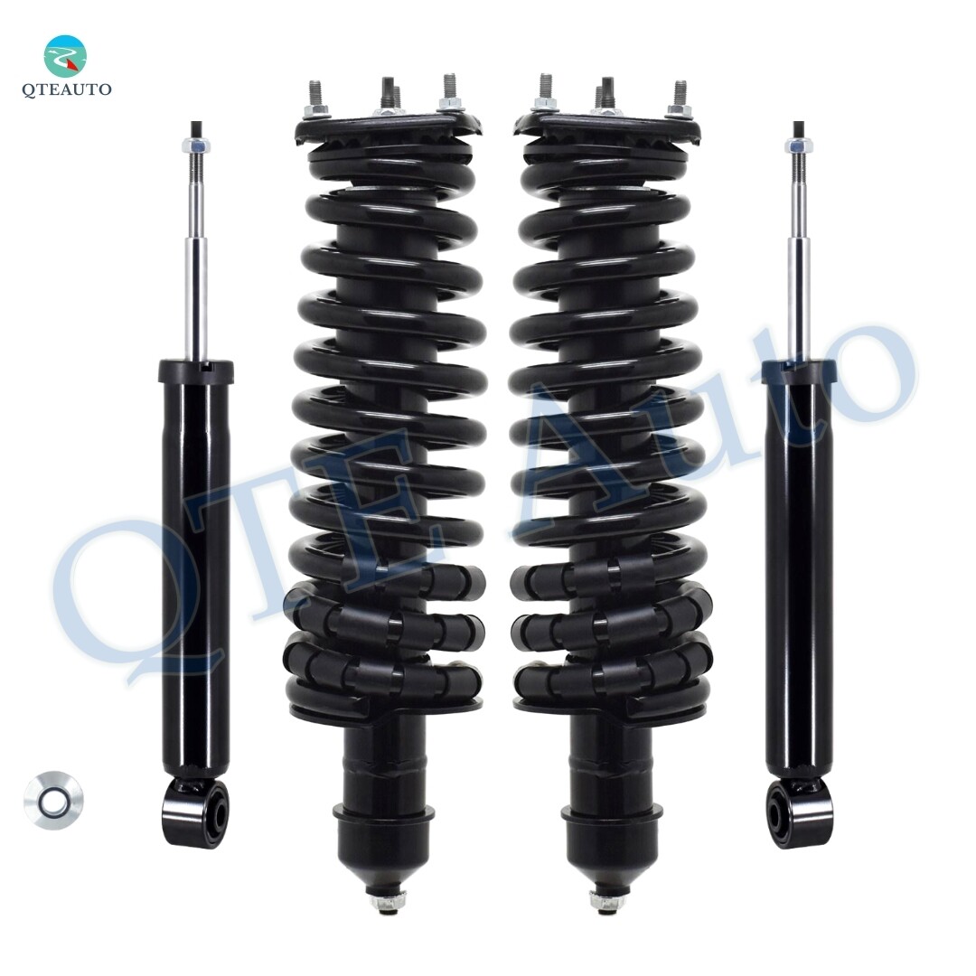 Set 4 Front Shock-Rear Quick Strut-Coil Spring For 2003-2005 