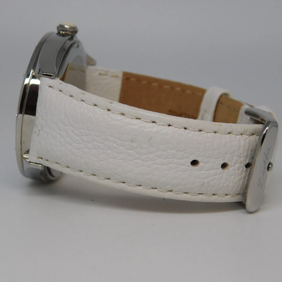 Reloj Bertha Cuero Genuino Cuarzo Analógico Unisex Batería Nueva Foto 4 de 4