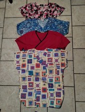 Set Of 4 womens medical scrubs Top Size S