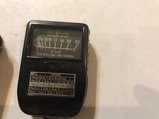 Vintage Weston Direct Reading Exposure Light Meter Model 853 w/ Original Case