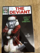 THE DEVIANT #1 PEEJAY CATACUTAN EXCLUSIVE SAMURAI SANTA HOMAGE  NM+ Comic