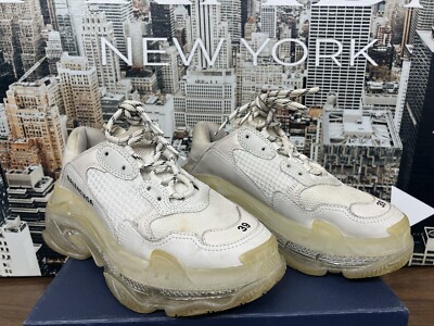 Balenciaga Triple S Sneaker Clear Sole Size US6, UK5,EUR39, JP26