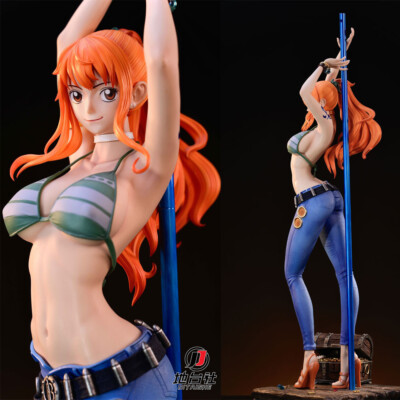 Nami HUNTER FAN Studio One Piece Resin statue Collectibles 1/4 53cm