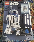 LEGO Star Wars R2-D2 Brick Built Droid Figure, Collectible Star Wars Room Décor